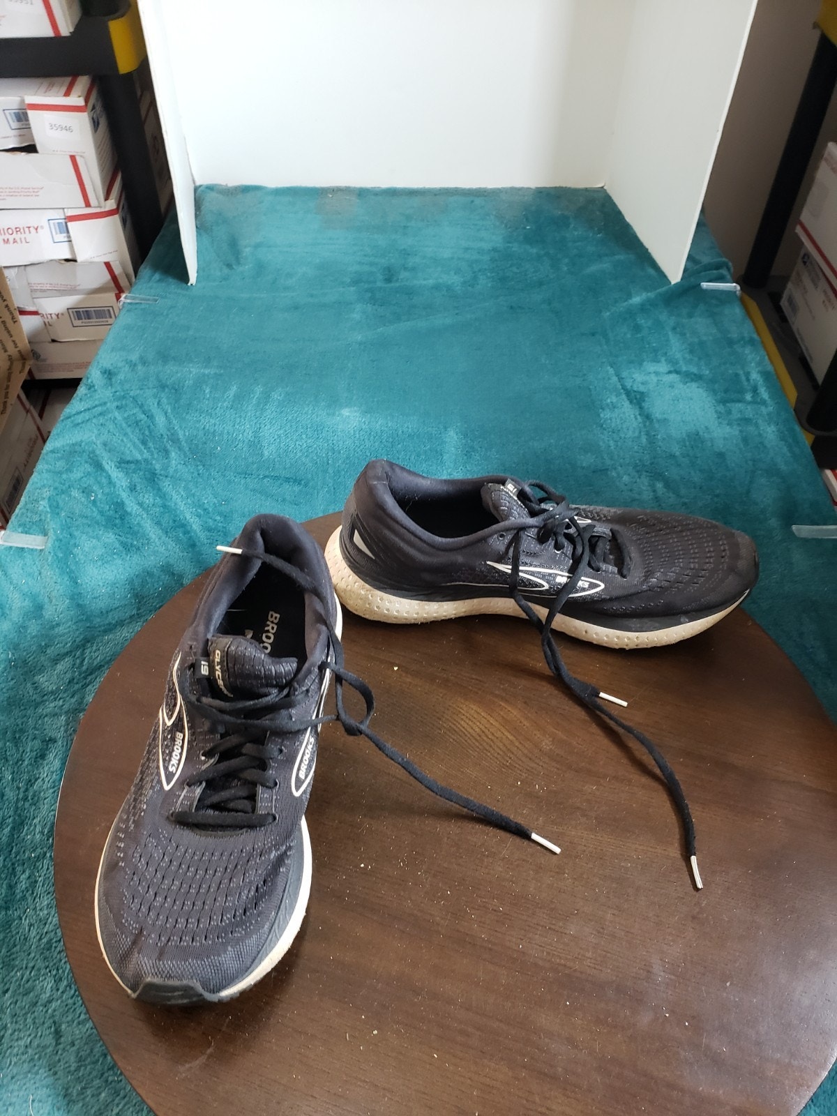 Brooks Glycerin Shoes Size 13 Mens Black Running Marathon Gym 1103561d068